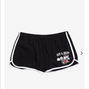 NWT Disney for Hot Topic The Nightmare Before Christmas Oogie’s shorts plus size